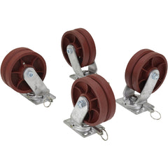 Stl Gantry Crane V-Groove Wheels 8 × 3 - Exact Industrial Supply