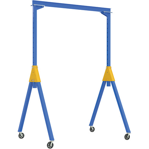 Knockdown Adjustable Steel Gantry Crane 2K 10 × 16 VG Casters