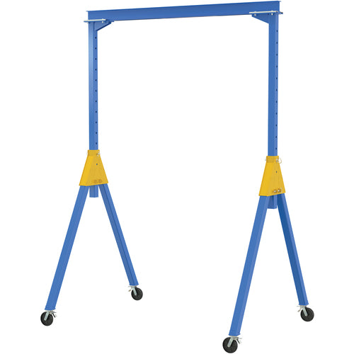 Knockdown Adjustable Steel Gantry Crane 2K 15 × 10 TL Casters