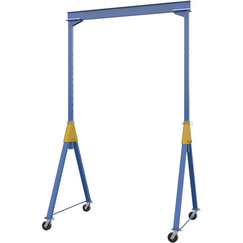 Knock-Down Adj Steel Gantry 6K 10 × 16 - Exact Industrial Supply