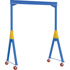 Knockdown Adjustable Steel Gantry Crane 6K 15 × 14 VG Casters