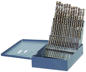 60 Pc. #1 - #60 Wire Gage HSS Surface Treated Jobber Drill Set - All Tool & Supply