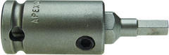 #SZ-20 - 1/2" Square Drive - 3/16" M Hex - 2-1/2" Overall Length SAE Bit - All Tool & Supply