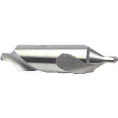 #2 × 2″ OAL 90 Degree Carbide Plain Combined Drill and Countersink Uncoated