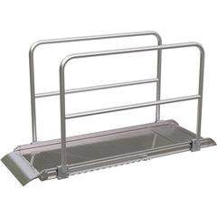 Alum Walk Ramp Handrail Overlap 108 × 28″ - Exact Industrial Supply