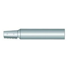 1/2" STRAIGHT SHANK 1 FLUTE PIPE - All Tool & Supply