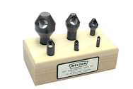 6 Pc. HSS 90° Deburring Set - All Tool & Supply