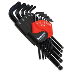 13 Pieces Long Arm Ball Hex Key Set - Fractional - All Tool & Supply