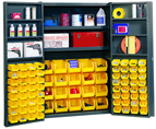 48 x 24 x 72'' (84 Bins Included) - Bin Storage Cabinet - All Tool & Supply