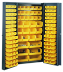 38 x 24 x 72'' (132 Bins Included) - Bin Storage Cabinet - All Tool & Supply