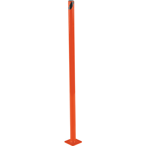 Steel Pipe Safety Bollard 42″ × 1.75″ Orange