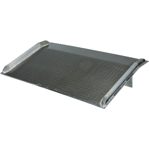 Aluminum Truck Dockboard 5000 lbs 60 × 48 - Exact Industrial Supply