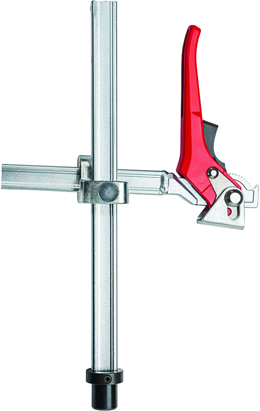 28mm Welding Clamp - Variable Throat Depth - Lever Handle - All Tool & Supply