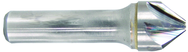 1-1/4" Size-3/4" Shank-90°-Carbide 6 Flute Chatterless Countersink - All Tool & Supply