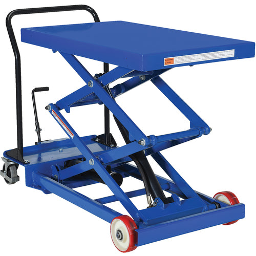 Premium Double Scissor Cart 1K 24 × 40.5 - Exact Industrial Supply