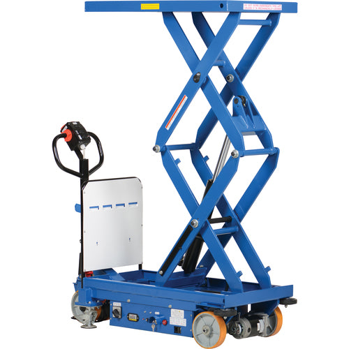 Hydraulic Double Scissor Cart 1.5K 40 × 24 - Exact Industrial Supply