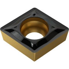 CCMT 21.51 UF YG3010, 1/64″ Corner Radius, 3/32″ Thick, 1/4″ Inscribed Circle, CVD, Turning Indexable Insert