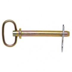 1"X6-3/4" HITCH PIN YELLOW CHROMATE - All Tool & Supply