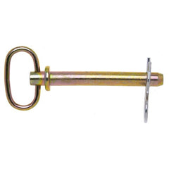 5/8″ × 6″ Hitch Pin with Clip, Yellow Chromate - All Tool & Supply