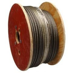 1/2" 6X19 FIBER CORE WIRE ROPE RUST - All Tool & Supply