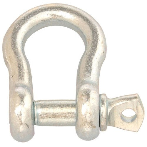 1/4″ Anchor Shackle, Screw Pin, Zinc Plated - All Tool & Supply