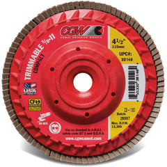 5″ × 5/8″-11 - 120 Grit - Z3 XL Compact Trimmable Flap Disc with Hub - All Tool & Supply