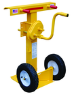 Heavy Duty Trailer Stabilizing Jacks - #CH-BEAM-SN - Includes reflective collar - 16" solid foam wheels - Hand crank operation - All Tool & Supply