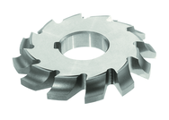 1/2 Radius - 4-1/4 x 3/4 x 1-1/4 - HSS - Left Hand Corner Rounding Milling Cutter - 10T - TiAlN Coated - All Tool & Supply