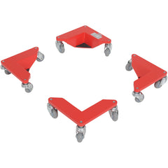 Corner Mover Dolly Alum 4 Pack 200 lb. Capacity - Exact Industrial Supply