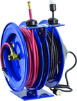 #C-L350-5012-A For 3/8" x 50' Hose Dual Purpose Electric/Air Spring Rewind Reels - All Tool & Supply