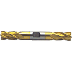 ‎1/4″ Dia-3-3/8″ OAL-TiN HSS-Center Cut DE EM-4 FL - All Tool & Supply