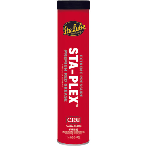 Extreme Pressure Sta-Plex Premium Red Grease - 14 oz - All Tool & Supply