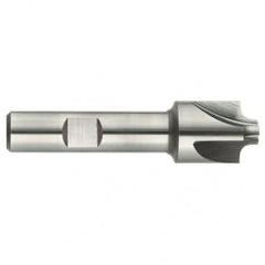 1/2" Radius - 1-1/2 x 3/4" Shank - HSS - Corner Rounding EM - 4 FL Uncoated - All Tool & Supply