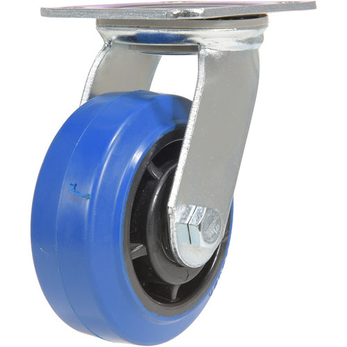 5 × 2 Elastic Rubber (Blue) Swivel - Exact Industrial Supply