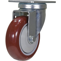 4 × 1 Polyurethane Swivel Caster - Exact Industrial Supply