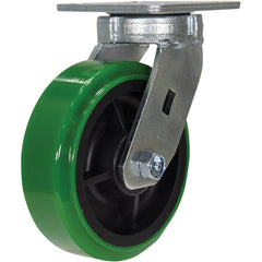 6 × 2 Poly/Polyolefin Hub Swivel - Exact Industrial Supply