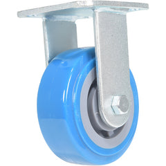 5 × 2 Polyurethane Rigid Caster - Exact Industrial Supply