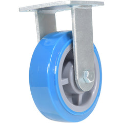 6 × 2 Polyurethane Rigid Caster - Exact Industrial Supply