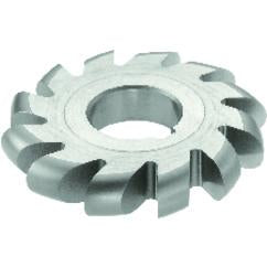 1/4 Radius - 5 x 1/2 x 1-1/4 - HSS - Convex Milling Cutter - Large Diameter - 18T - TiAlN Coated - All Tool & Supply