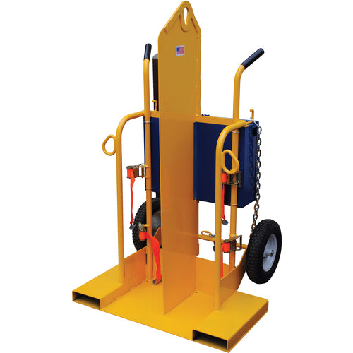 Fire Proof Welding Torch Cart 500 lb - Exact Industrial Supply