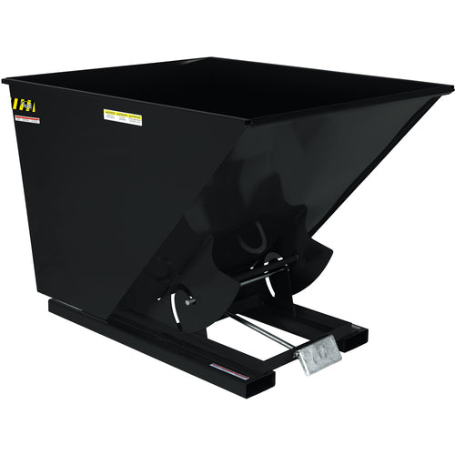 Self-Dump Hopper Hd 2 Cu Yd 6K Blk Semi/Gloss - Exact Industrial Supply