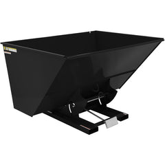 Self-Dump Hopper Ld 3 Cu Yd 2K Blk Semi/Gloss - Exact Industrial Supply