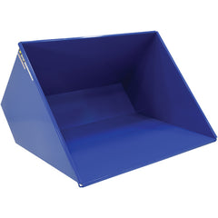 Self-Dump Hopper Ld 3 Cu Yd 2K Blue - Exact Industrial Supply