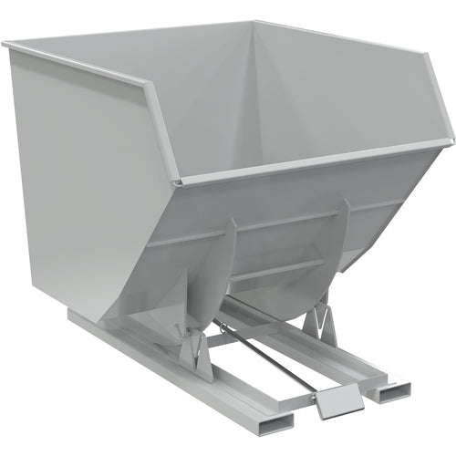 Self-Dump Hopper HD 3.5 Cu Yd 6K Machine Gray