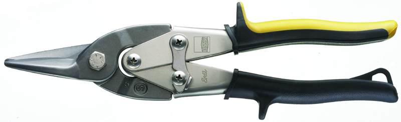 1-3/8'' Blade Length - 9-1/2'' Overall Length - Straight Cutting - Global Aviation Snips - All Tool & Supply