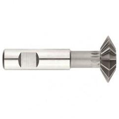 1" x 5/16 x 1/2 Shank - HSS - 60 Degree - Double Angle Shank Type Cutter - 12T - Uncoated - All Tool & Supply