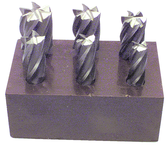 6 Pc. HSS Reduced Shank End Mill Set - All Tool & Supply