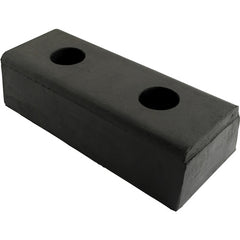 Hardened Molded Rubber Bumper Four 10″ - Exact Industrial Supply