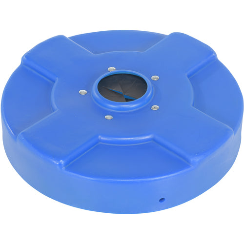 Drum Recycling Lid Flaps 30 Gal Blue - Exact Industrial Supply