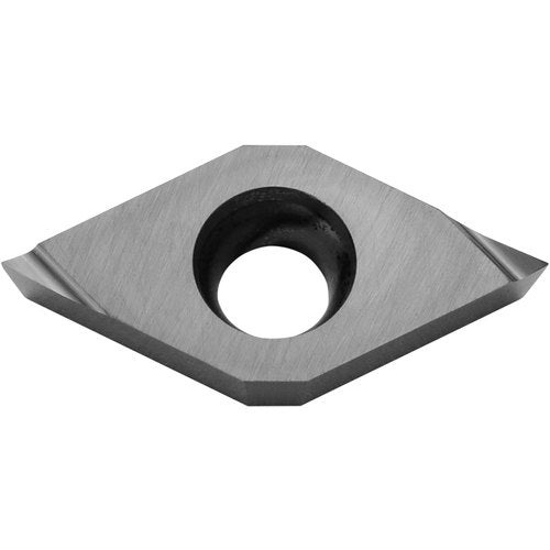 DCET 21502 F TN620, 0.004″ Corner Radius, 3/32″ Thick, 1/4″ Inscribed Circle, TiCN, 55 Degree Diamond, Turning Indexable Insert